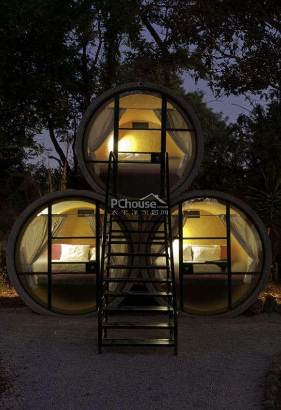 如此新鮮鋼管屋你敢住嗎 打造Tubo生態(tài)旅店