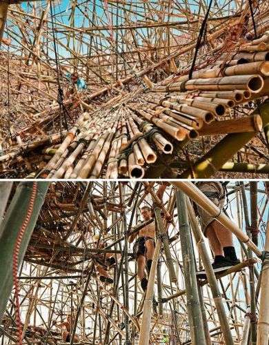 欣賞各種別致迷人的竹建筑(組圖)